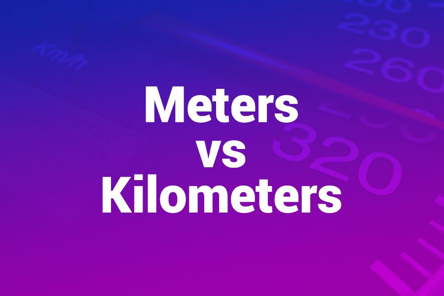 meters vs kilometers