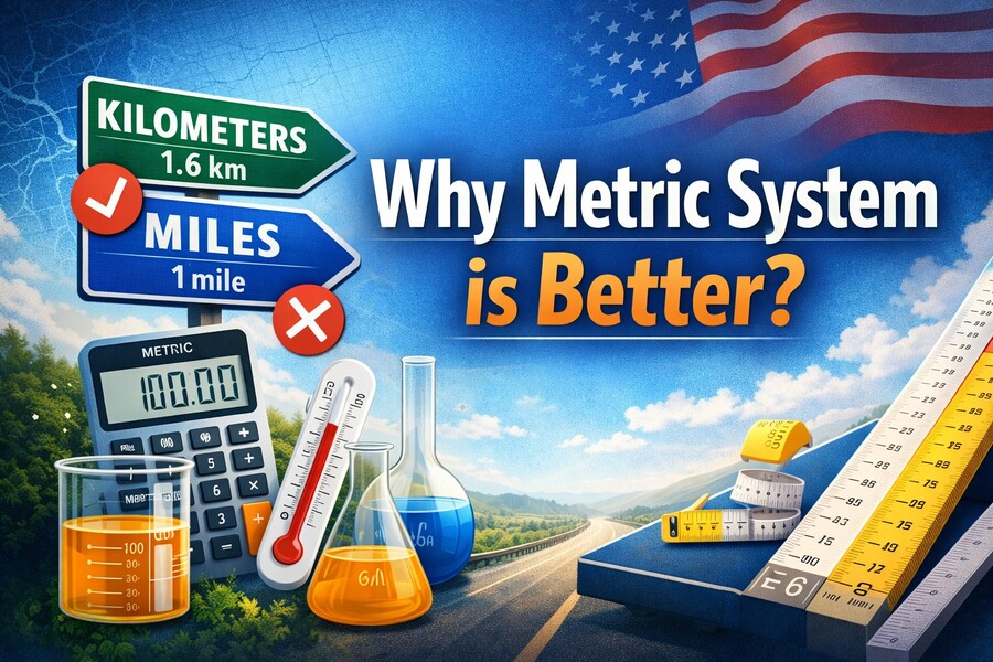 why metric system is better